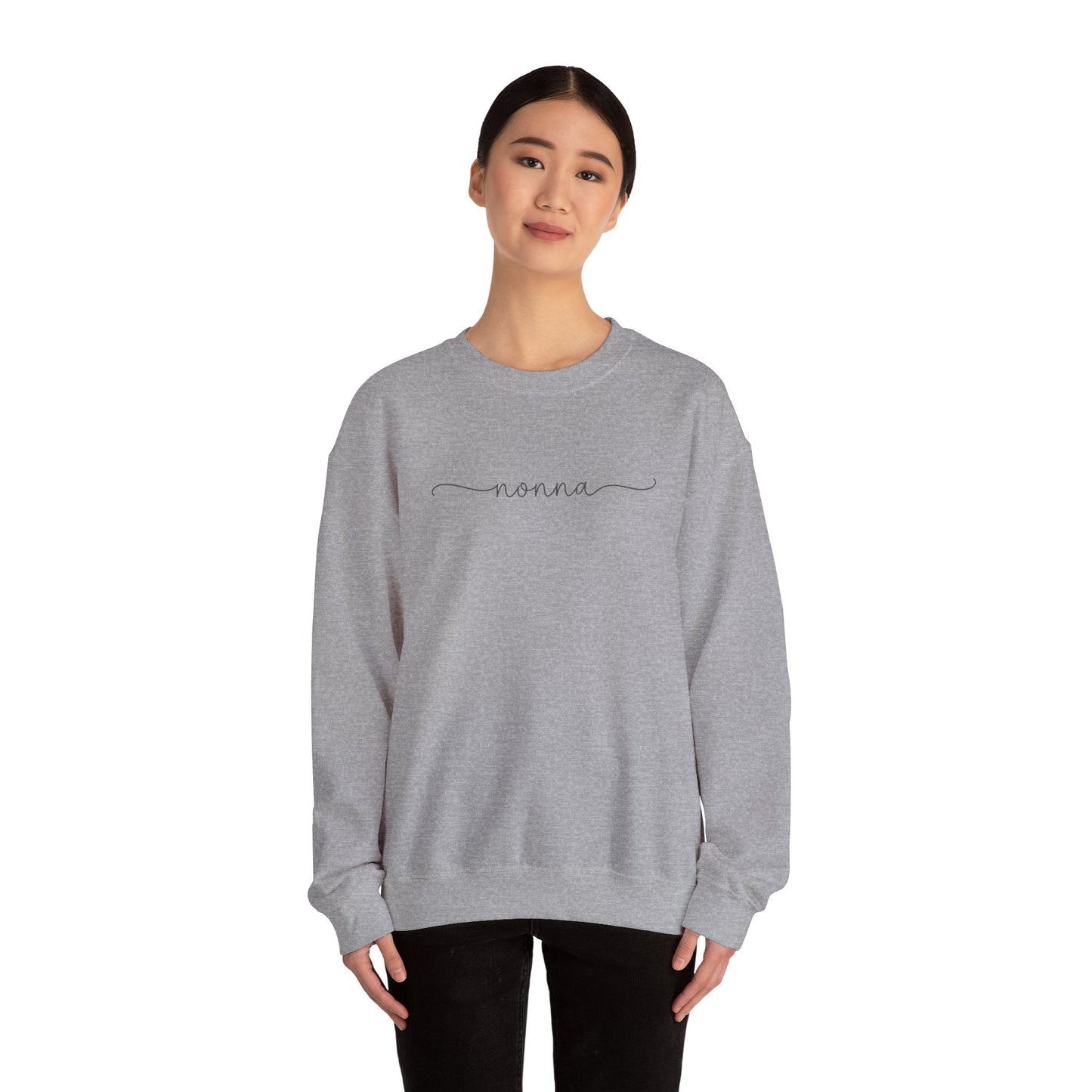 Nonna Crewneck Sweatshirt Cozy Grandma Gift