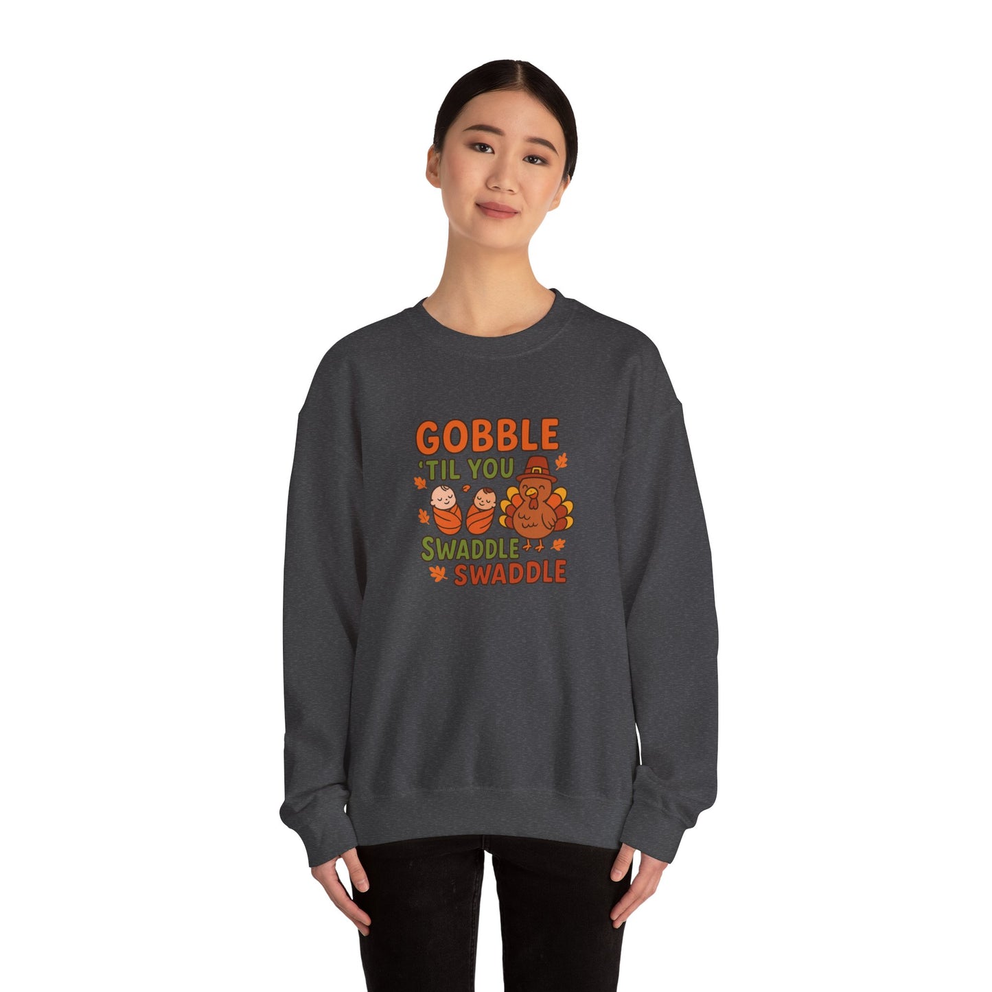 Thanksgiving NICU Sweater: Gobble 'Til You Swaddle