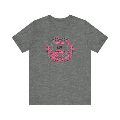 Dad Unisex Tee - 'i am not babysitting' Shield
