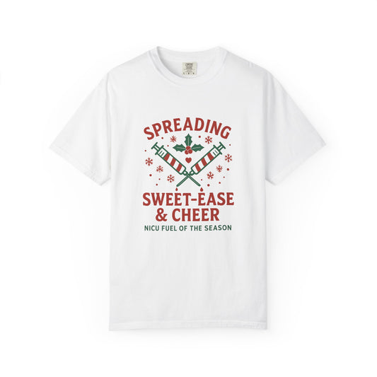 Holiday Cheer Unisex T-Shirt - Spreading Sweet-Ease & Cheer