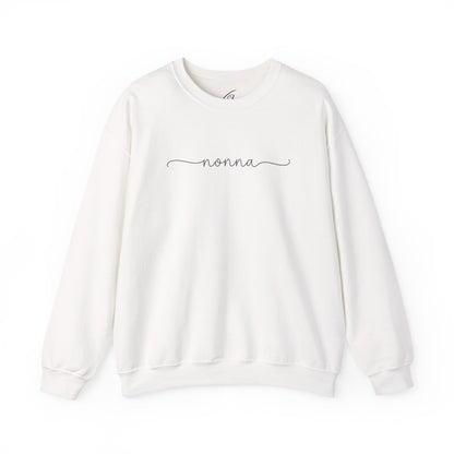 Nonna Crewneck Sweatshirt Cozy Grandma Gift