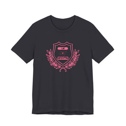 Dad Unisex Tee - 'i am not babysitting' Shield