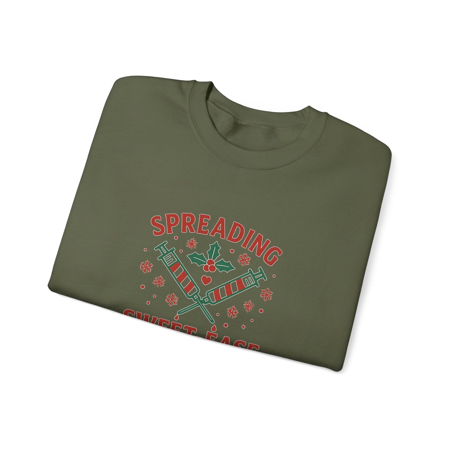Holiday Cheer Unisex Sweater- Spreading Sweet-Ease & Cheer