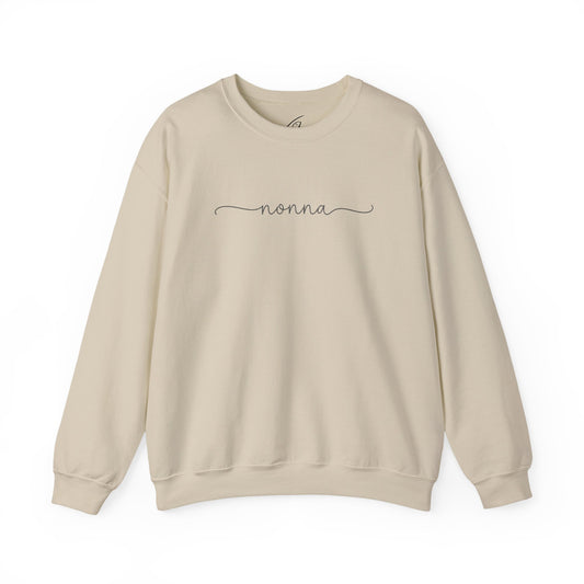 Nonna Crewneck Sweatshirt Cozy Grandma Gift
