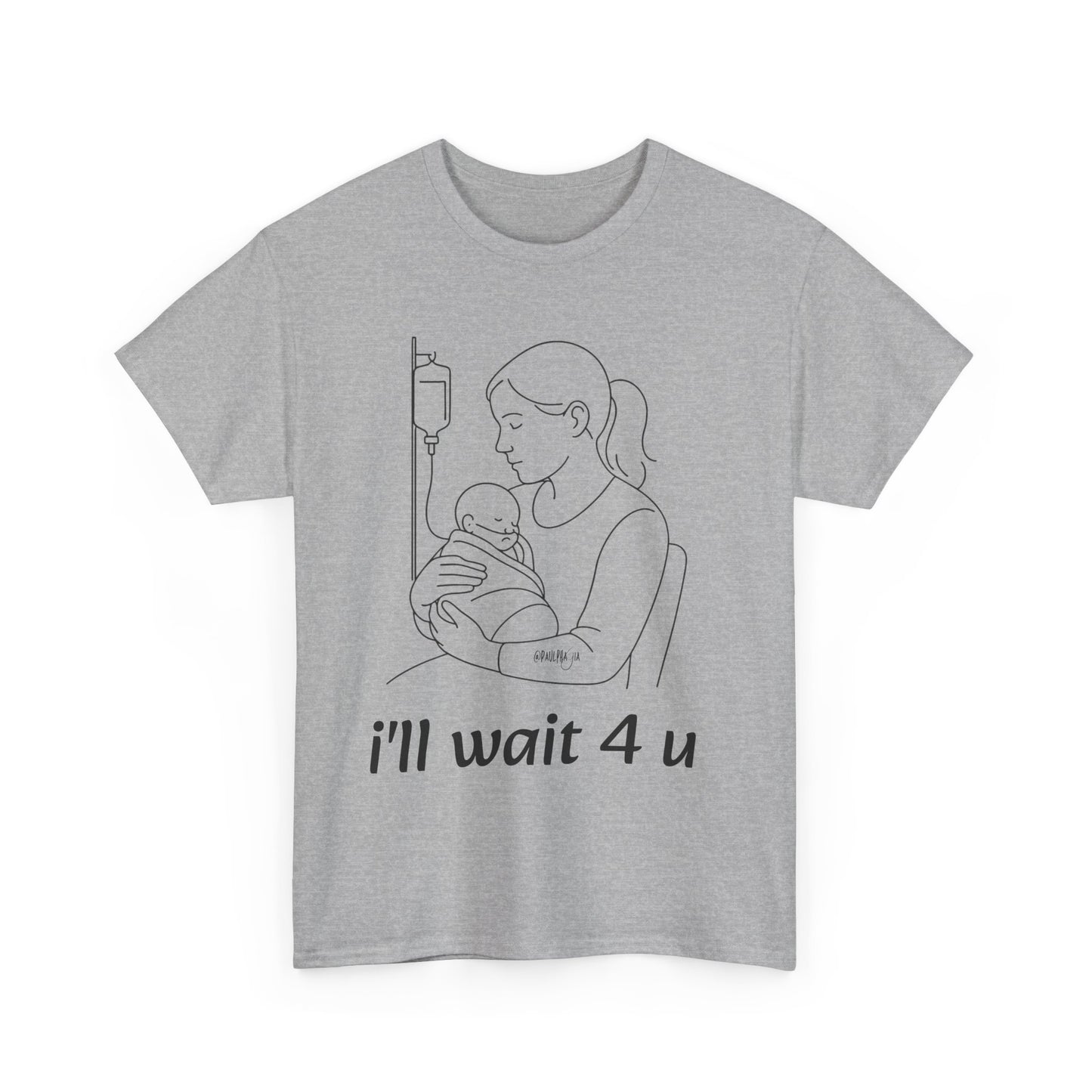 I'll Wait 4 U Cotton Shirt