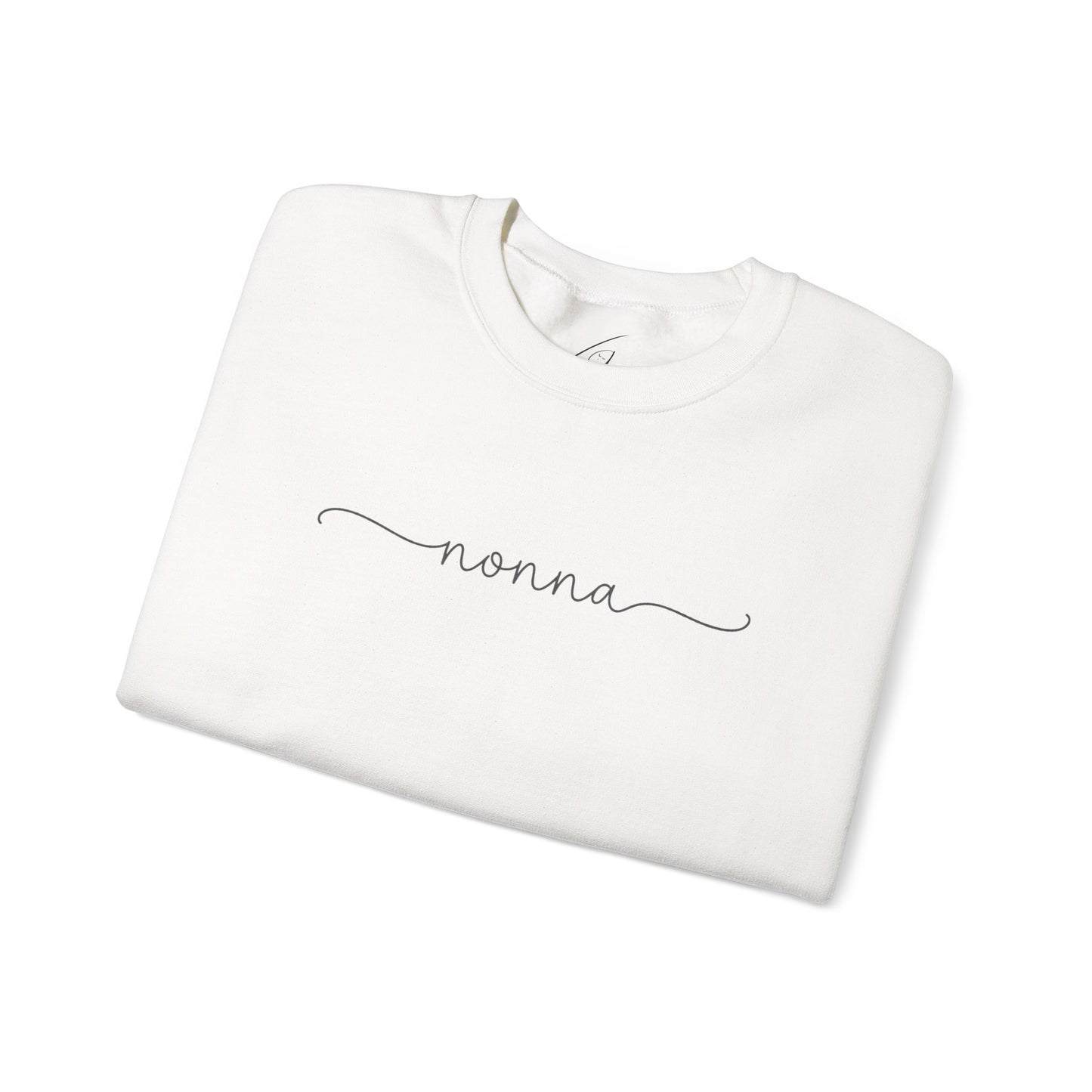 Nonna Crewneck Sweatshirt Cozy Grandma Gift