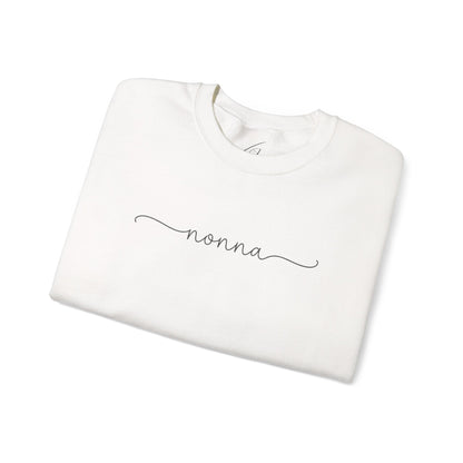 Nonna Crewneck Sweatshirt Cozy Grandma Gift