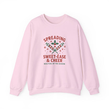 Holiday Cheer Unisex Sweater- Spreading Sweet-Ease & Cheer