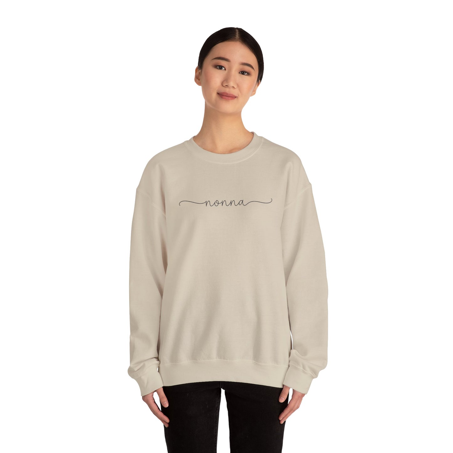 Nonna Crewneck Sweatshirt Cozy Grandma Gift