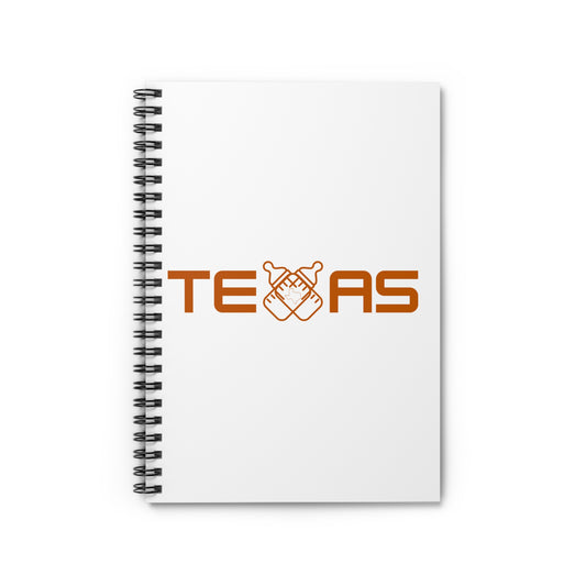Spiral Notebook - Texas NICU Feeding Pride