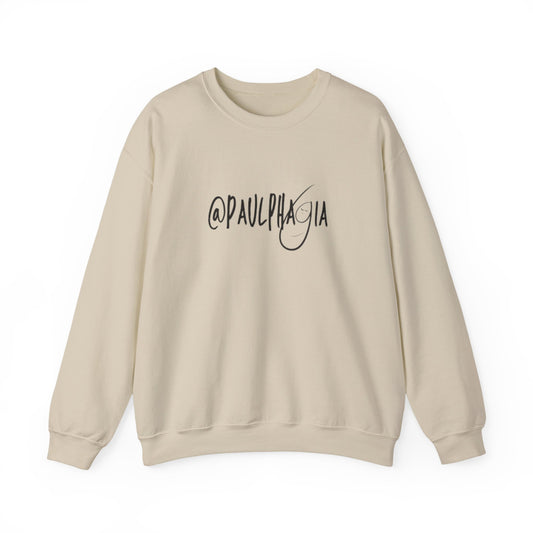PAULPHAGIA Logo Crewneck