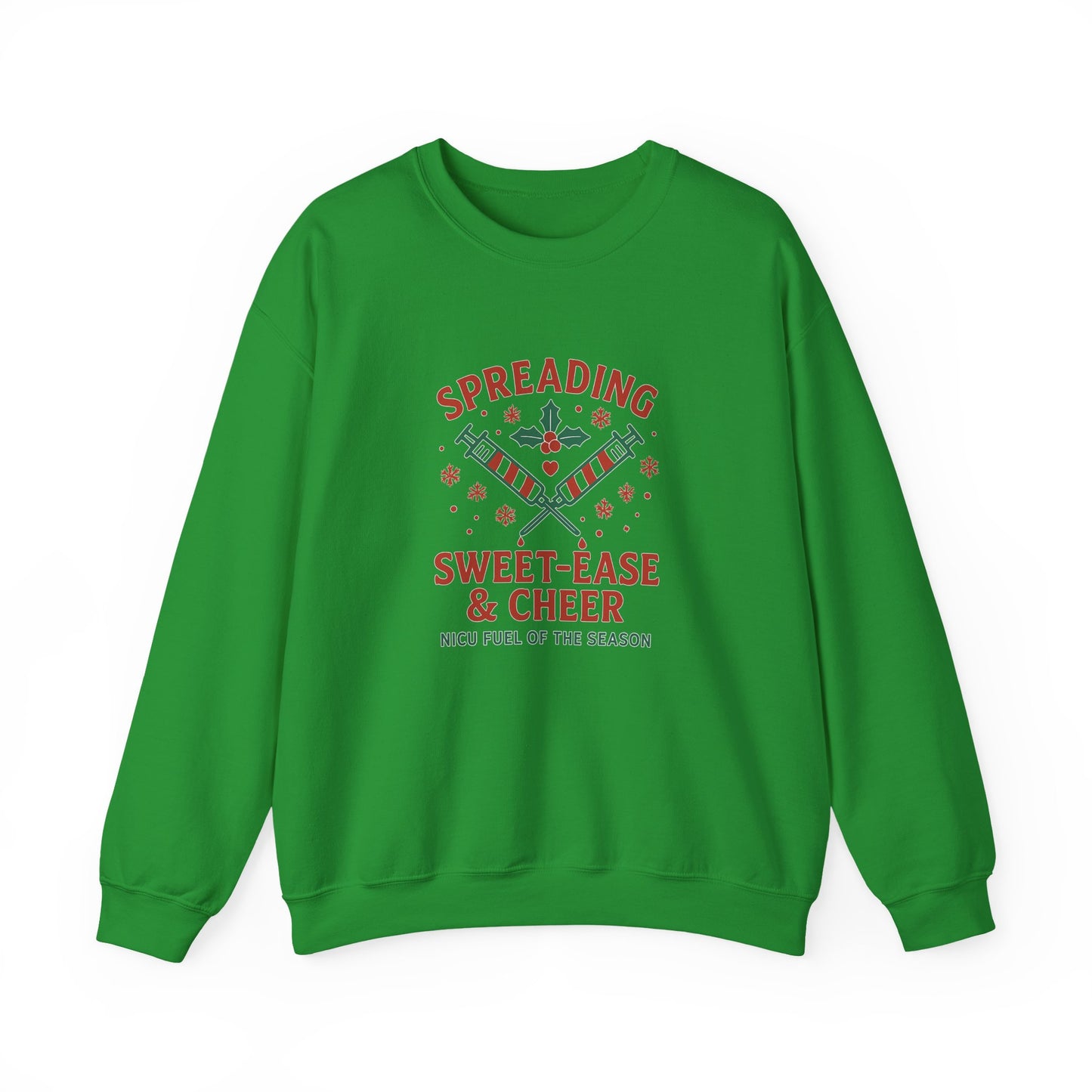 Holiday Cheer Unisex Sweater- Spreading Sweet-Ease & Cheer