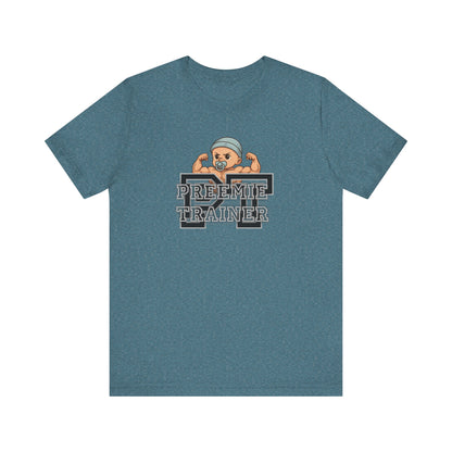 T-Shirt Preemie Trainer Physical Therapy NICU Buff Preemie Unisex Jersey Short Sleeve Tee