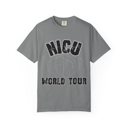 NICU World Tour Unisex T-shirt with Milestones
