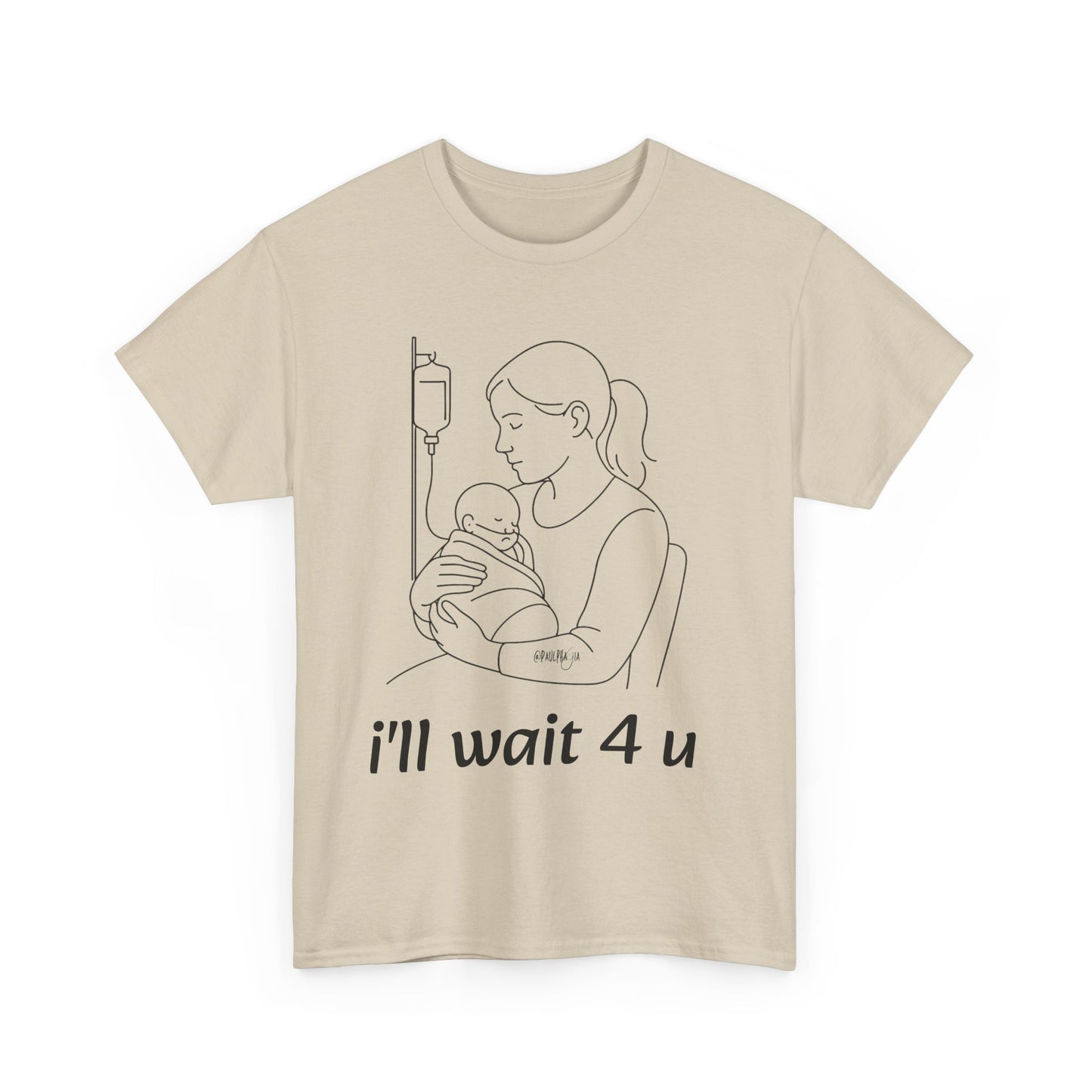 I'll Wait 4 U Cotton Shirt