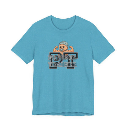 T-Shirt Preemie Trainer Physical Therapy NICU Buff Preemie Unisex Jersey Short Sleeve Tee