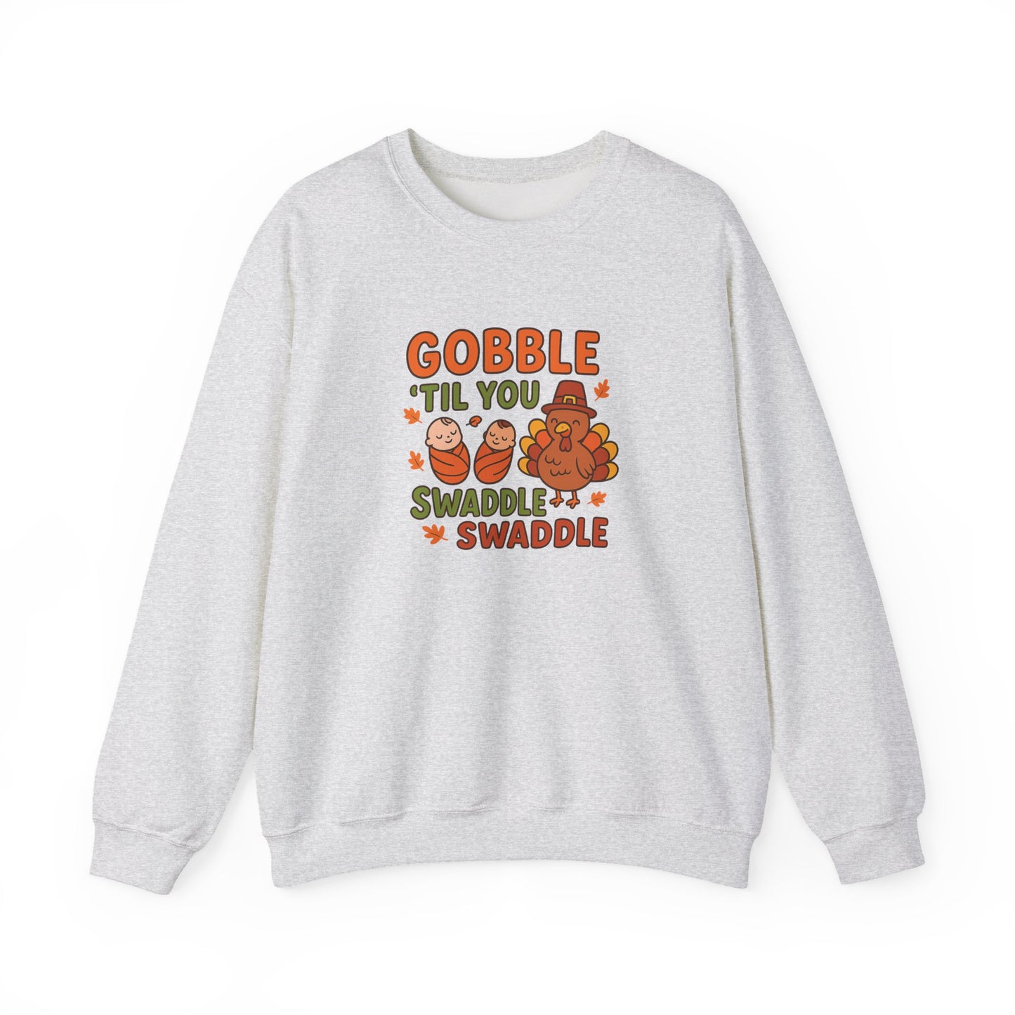 Thanksgiving NICU Sweater: Gobble 'Til You Swaddle
