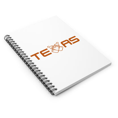 Spiral Notebook - Texas NICU Feeding Pride