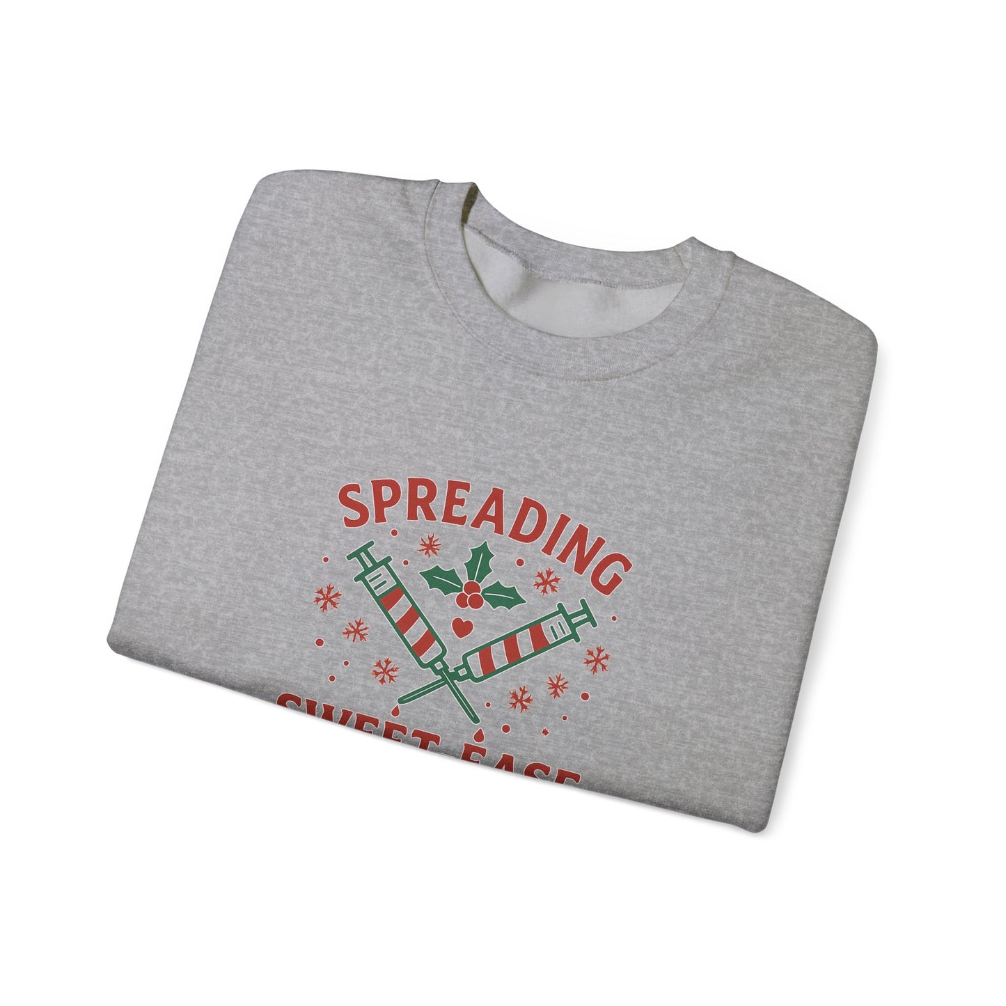 Holiday Cheer Unisex Sweater- Spreading Sweet-Ease & Cheer