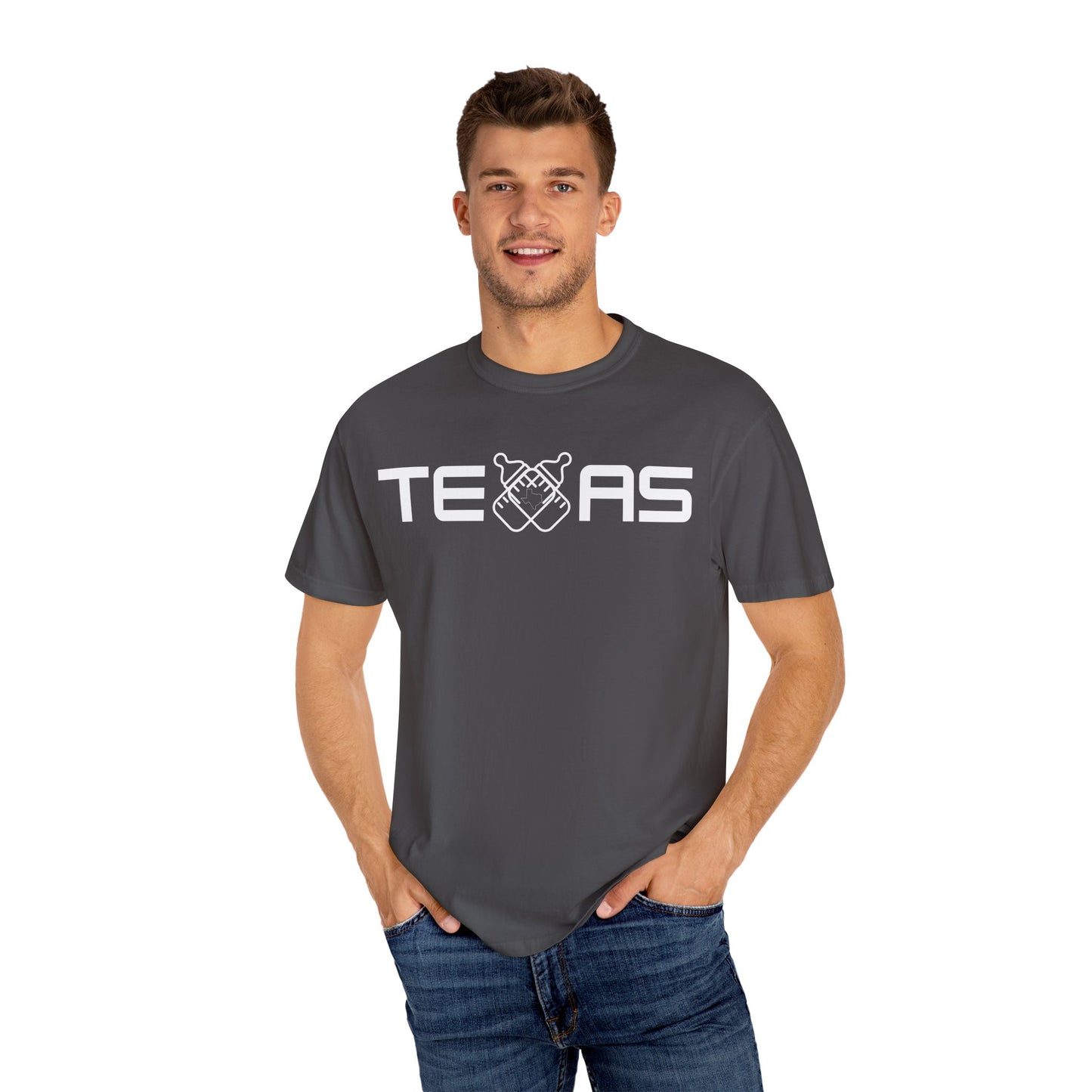 Texas Baby Bottles Unisex T-Shirt Black